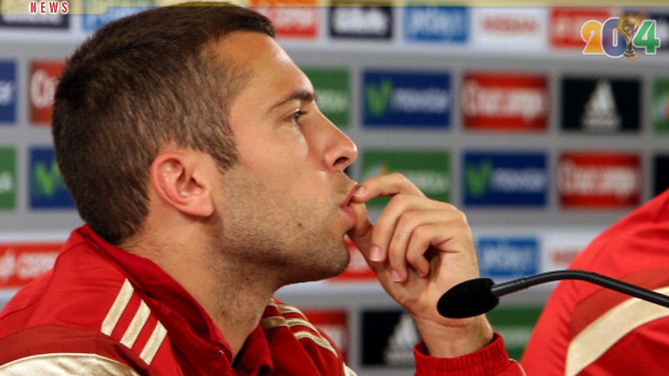 Jordi Alba tak pernah akur dengan pewarta asal Madrid Copyright: &copy; Gettyimages/indosport